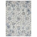 United Weavers Of America Austin Heirloom Blue Area Rectangle Rug, 5 ft. 3 in. x 7 ft. 2 in. 4540 20260 58